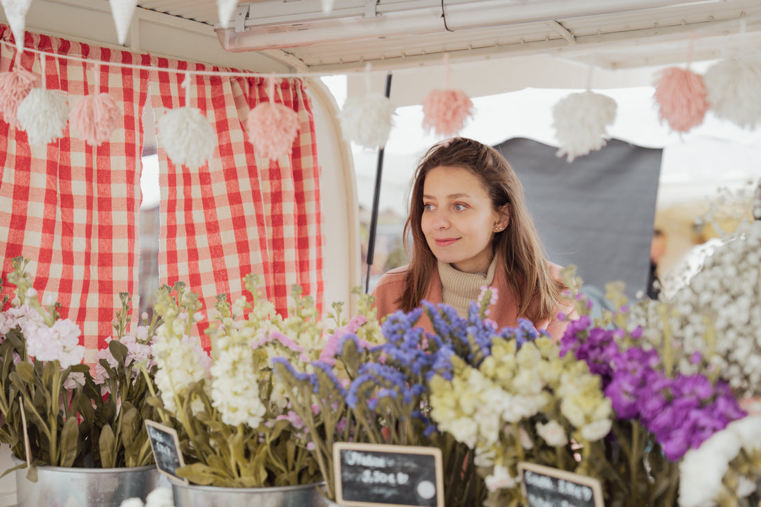 Un flowertruck à Poitiers - La Bouquetière Studio