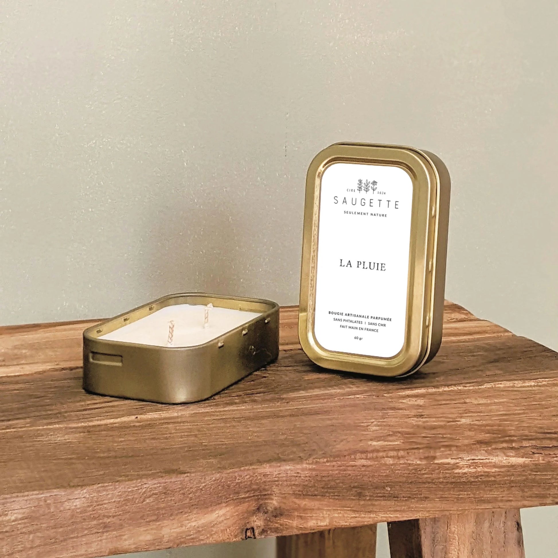 Bougie parfums variés - Saugette