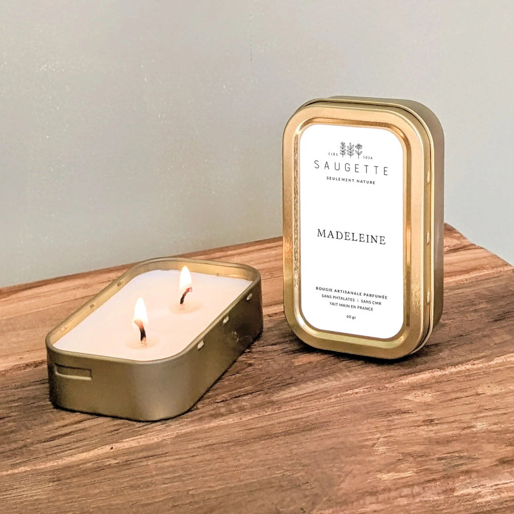 Bougie parfums variés - Saugette