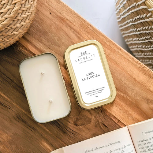 Bougie parfums variés - Saugette
