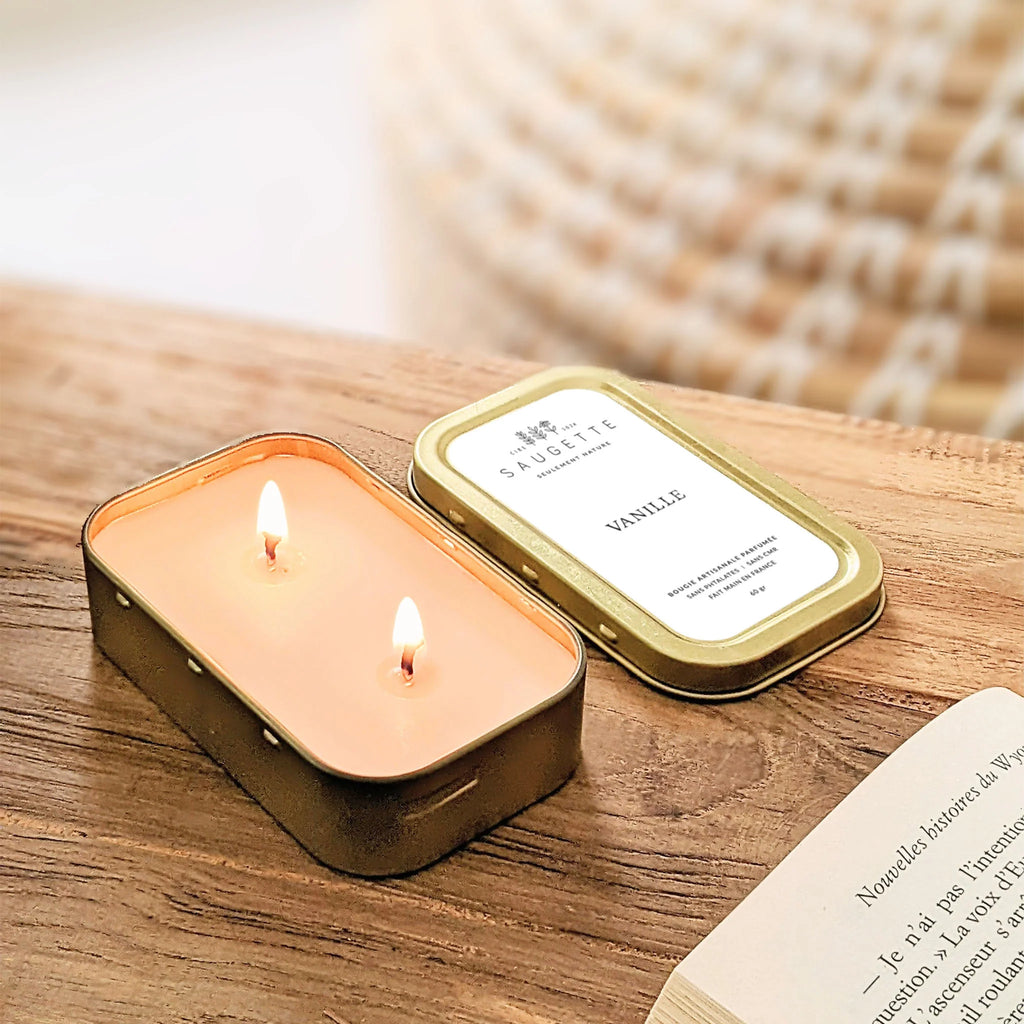Bougie parfums variés - Saugette