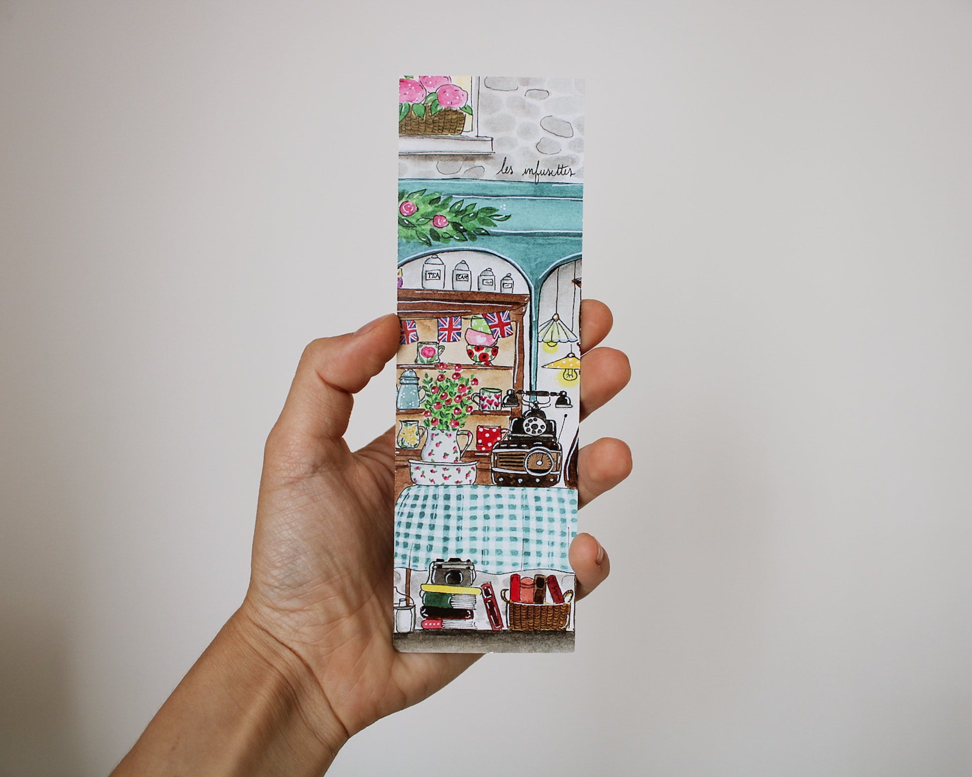Marque Page Les Infusettes Illustrations - La Petite Boutique d'Antiquités