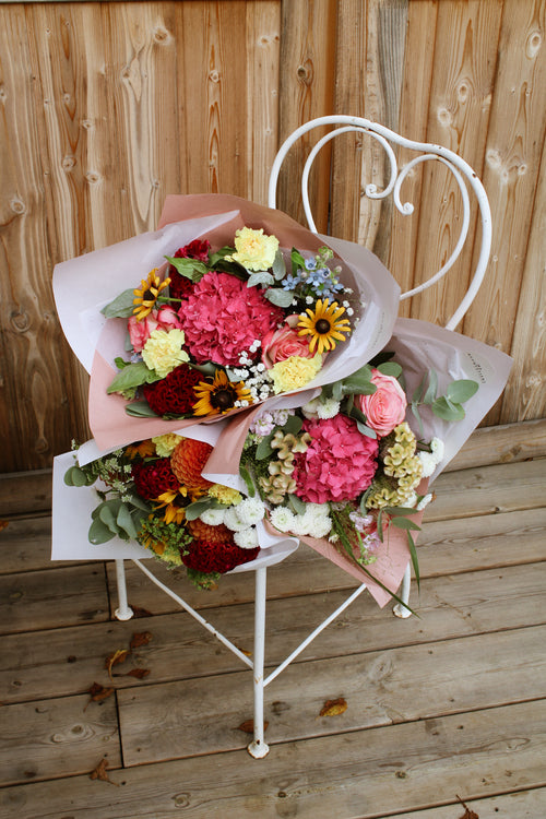 Abonnement mensuel de fleurs fraîches
