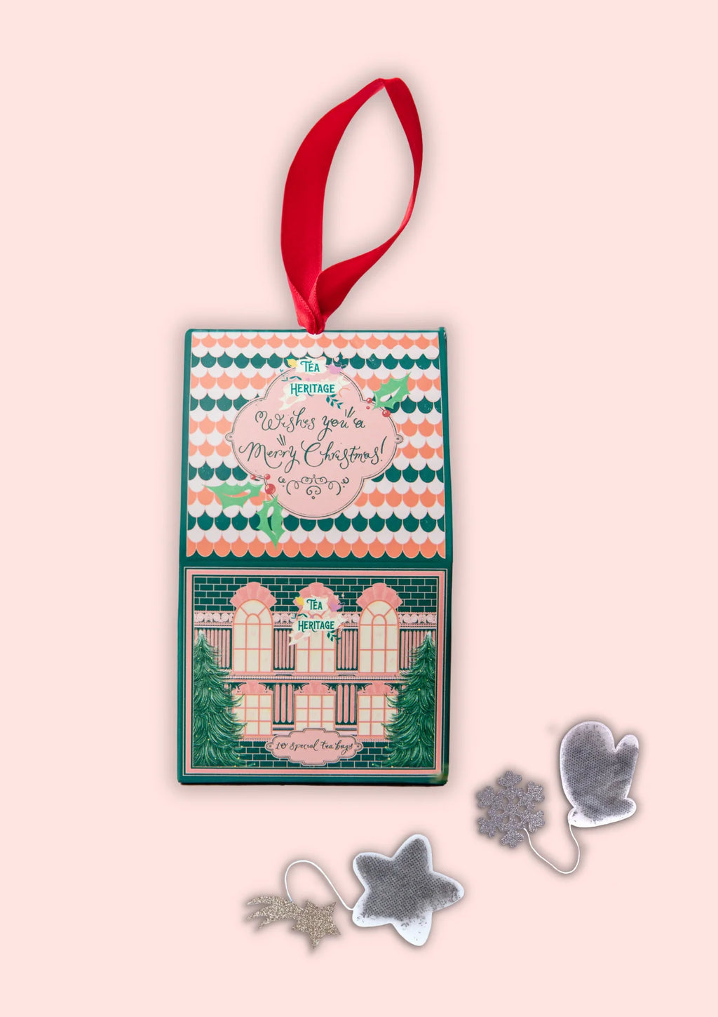 Maison de Noël – Joyeux Noël avec 10 sachets de thé bio